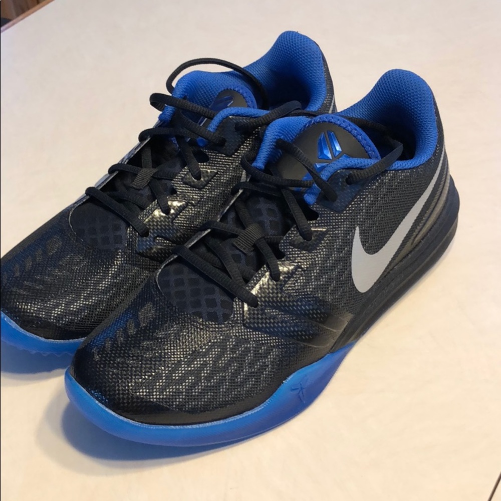 Nike Kobe Mentality Black Neo Blue shoes